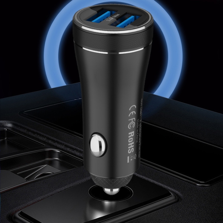QIAKEY BK919 Dual Ports Fast Charge Car Charger QIAKEY BK919 Dual Ports Fast Charge Car Charger
