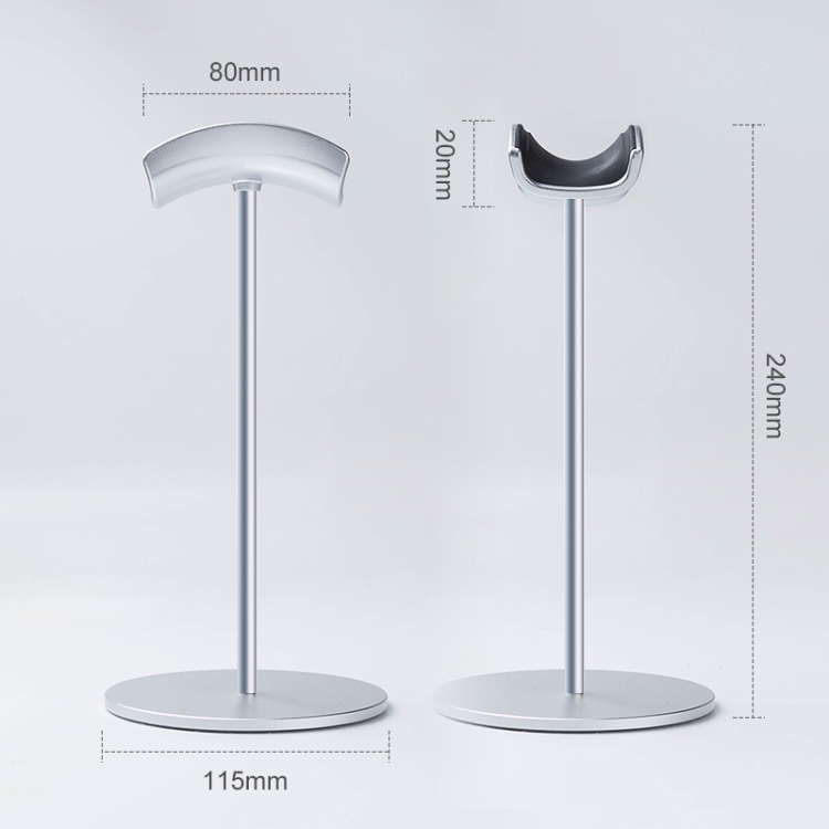 Metal Display Desktop Stand for Headset(Silver) Metal Display Desktop Stand for Headset(Silver)