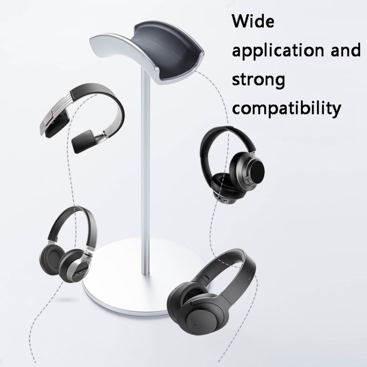Metal Display Desktop Stand for Headset(Silver) Metal Display Desktop Stand for Headset(Silver)