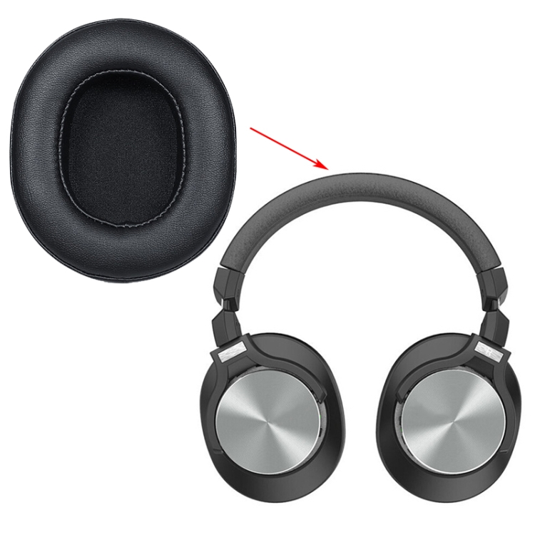 2 PCS Headset Sponge Earmuffs for iGene K5(White) 2 PCS Headset Sponge Earmuffs for iGene K5(White)