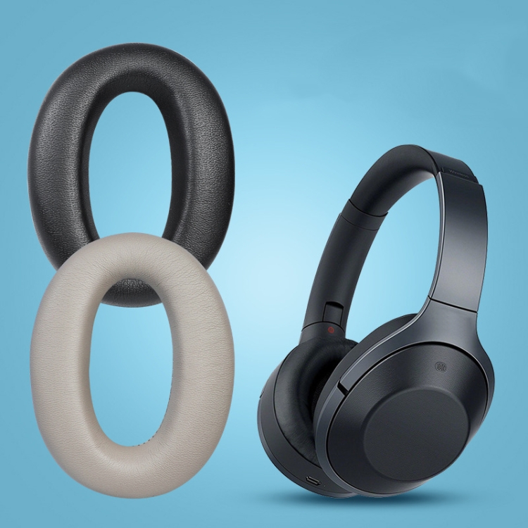 2 PCS Leather Headset Earmuffs for Sony 1000XM4 Champagne Lambskin No Snap 2 PCS Leather Headset Earmuffs for Sony 1000XM4 Champagne Lambskin No Snap