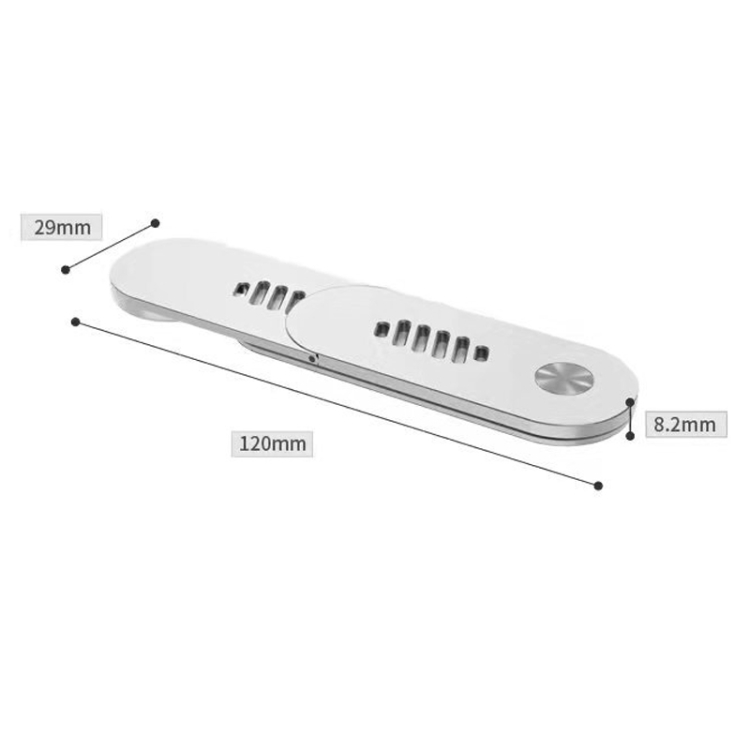 Folding Portable Aluminum Alloy Expansion Bracket(Silver) Folding Portable Aluminum Alloy Expansion Bracket(Silver)