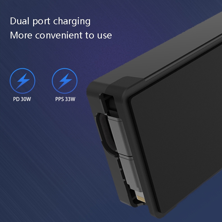 KP-A30 PD 30W Type-C / 8 Pin 2 In 1 Telescopic Cable Charger(US Plug) KP-A30 PD 30W Type-C / 8 Pin 2 In 1 Telescopic Cable Charger(US Plug)