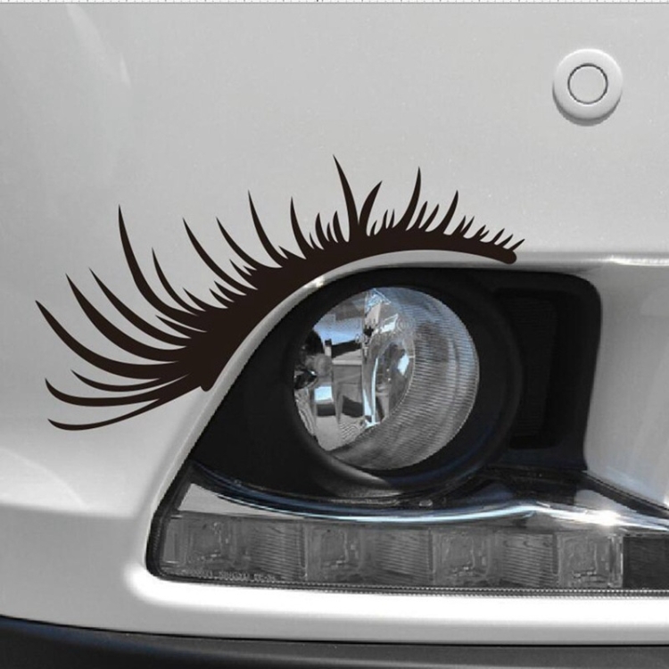 5 Paare Auto Große Lampe Augenbrauenaufkleber Sexy Eye Wimpern