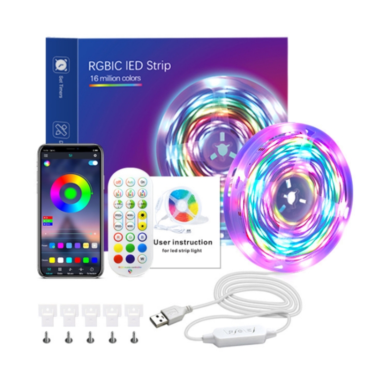 2.4G Remote Control LED Symphony Marquee Light Strip, Length: 5m 70 LEDs - B6