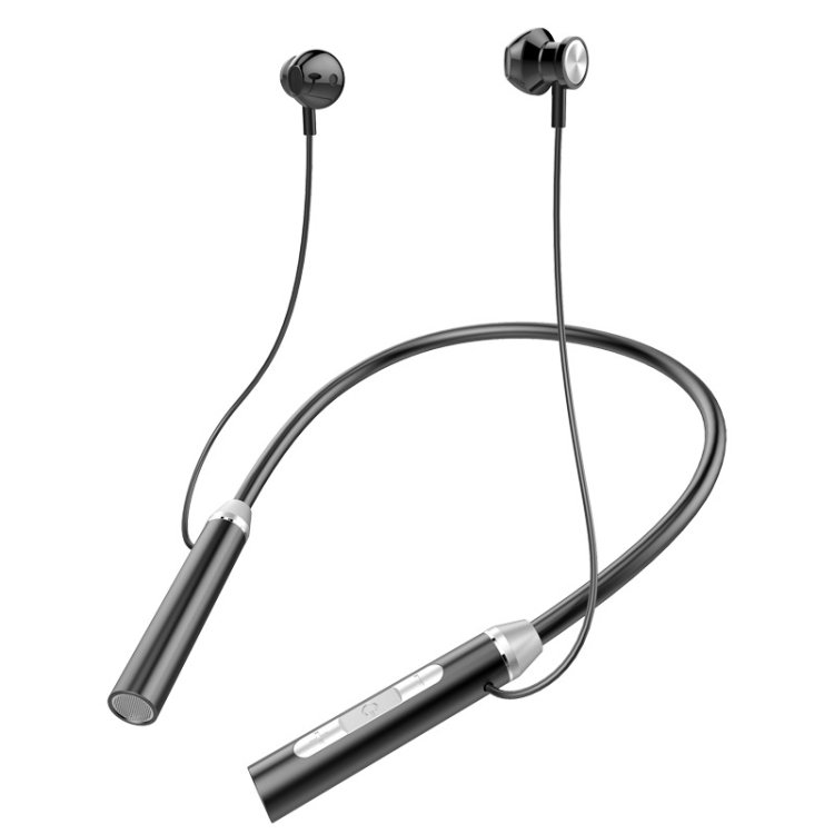 BT-61 Semi-in-ear Magnetic Neck-mounted Bluetooth Earphone(Black) BT-61 Semi-in-ear Magnetic Neck-mounted Bluetooth Earphone(Black)