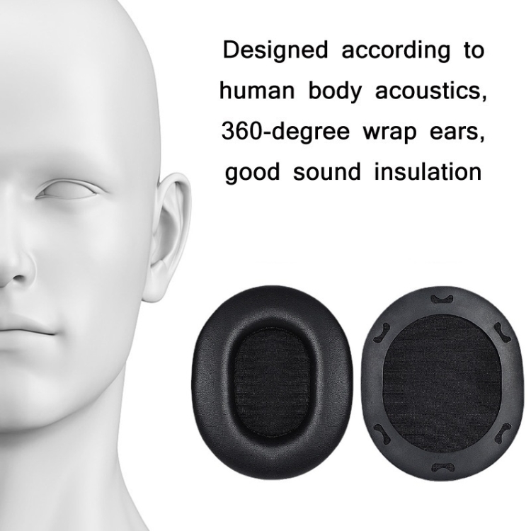 2pcs Protein Skin Earmuff / Headbeam For Audio-Technica ATH-M70X(Earmuffs) 2pcs Protein Skin Earmuff / Headbeam For Audio-Technica ATH-M70X(Earmuffs)