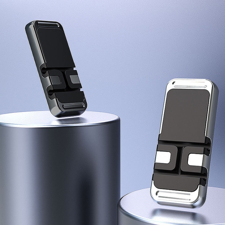 S15 Magnetic Aluminum Alloy Bracket Data Cable Storage Sticker Car Phone Holder(Silver) S15 Magnetic Aluminum Alloy Bracket Data Cable Storage Sticker Car Phone Holder(Silver)