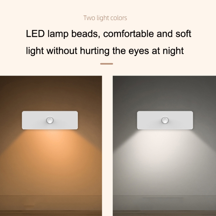 6 LEDs Human Body Induction Feeding Night Light(Warm Light) - B4