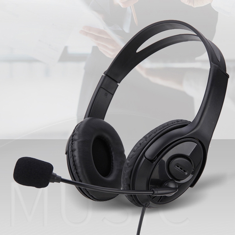 Soyto SY493MV Gaming Computer Office Office Mute Auriculares (Negro) - B1