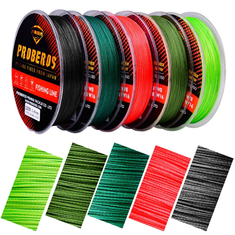 PROBEROS 100m 8-Braided PE Braided Fishing Line 50-100LB Fishing Line -  Yellow / 6.0 / 70LB Wholesale