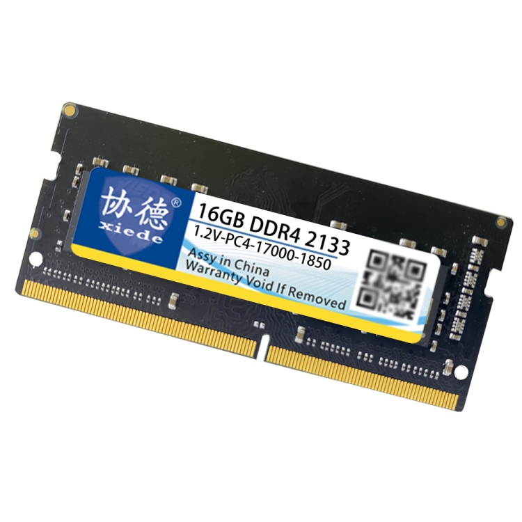 XIEDE X059 DDR4 NB 2133 Fully Compatible Laptop RAM, Memory Capacity: 16GB - B1