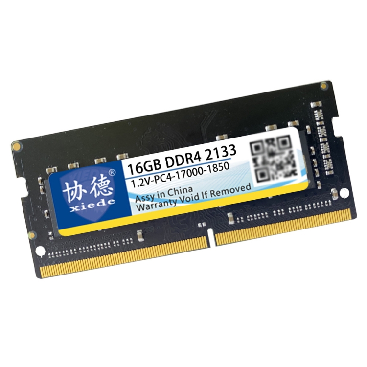 XIEDE X059 DDR4 NB 2133 Fully Compatible Laptop RAM, Memory Capacity: 16GB - B3