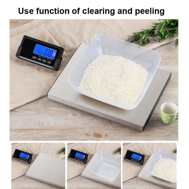  180kg / 0.1kg Wireless Transmission Split Scale Electronic Scale Portable Express Scale Animal Scale,CN Plug - B5