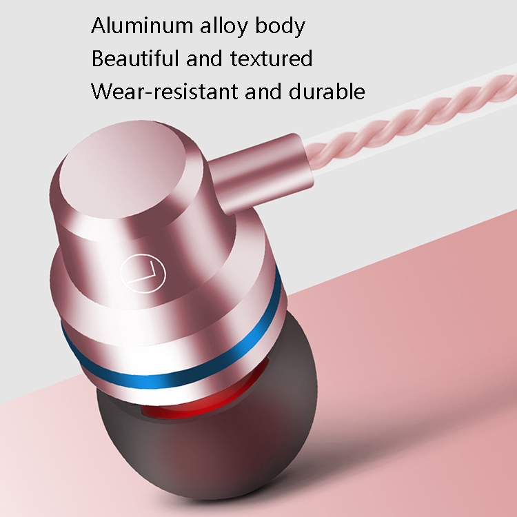 2 PCS TS8 3.5mm In-Ear Metal Wired Control Phone Earphone(Silver Gray) 2 PCS TS8 3.5mm In-Ear Metal Wired Control Phone Earphone(Silver Gray)