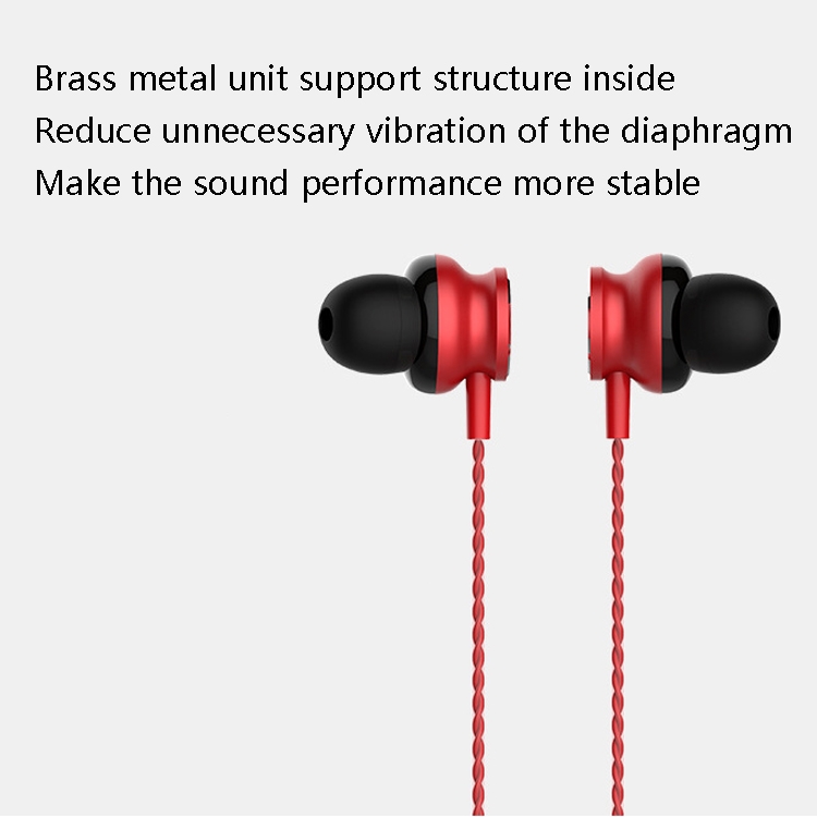 2 PCS TS118 3.5mm Metal In-Ear Wired Game Earphone(Red) 2 PCS TS118 3.5mm Metal In-Ear Wired Game Earphone(Red)