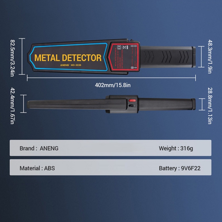 ANENG MD303B Handheld Metal Detector(MD303B) - B2