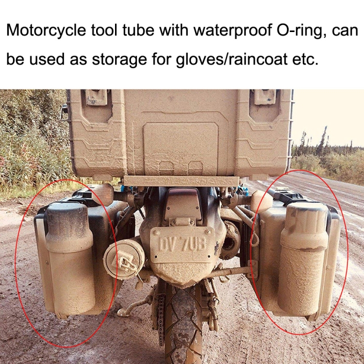 Universal Motorcycle Tool Tube Retrofit Parts, Wide: 125mm - B4