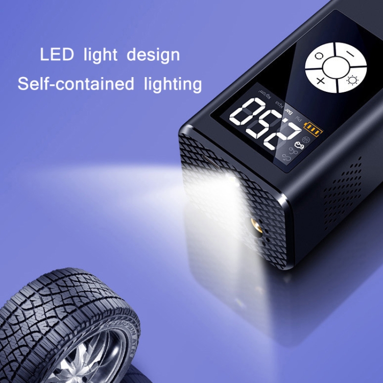 Car Portable Digital Display Electric Air Pump, Specification: L2775 Wired Version - 3