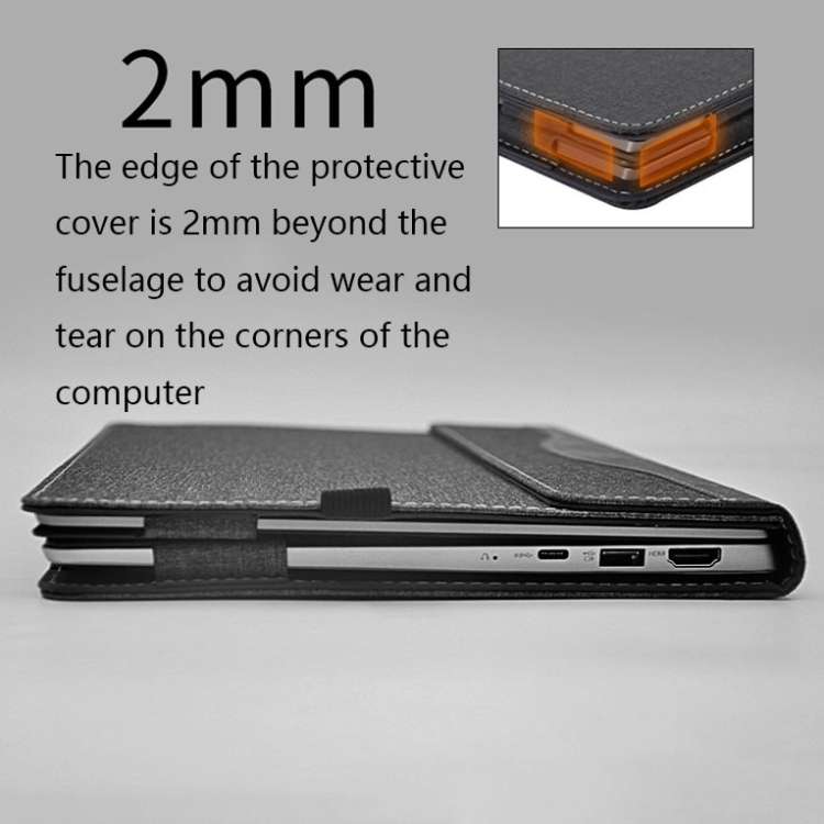 Laptop Anti-Drop Protective Case For Lenovo XiaoXin Air 13(Blue) - B6