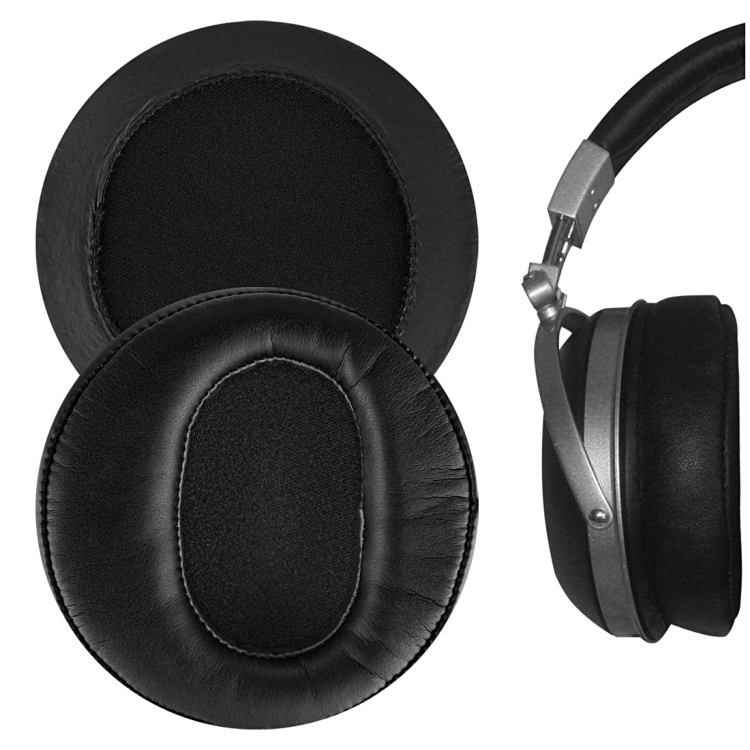1 Pair Sponge EarPads For Denon AH-D2000 / D5000 / D7000(Black ) - B3