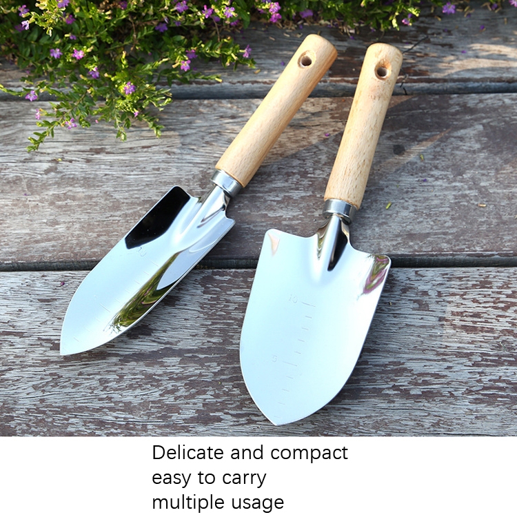 2 PCS LC520 Household Weed Ripper Seedling Transplanter, Specification: Three-tooth Harrow - B1