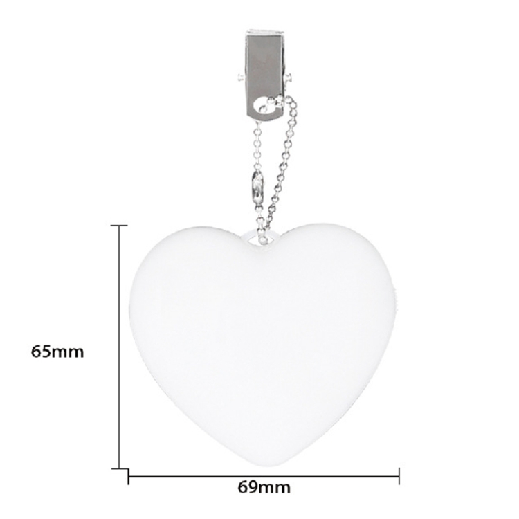 TY772 Mini LED Handbag Touch Sensing Night Light(Heart Shape) - B2