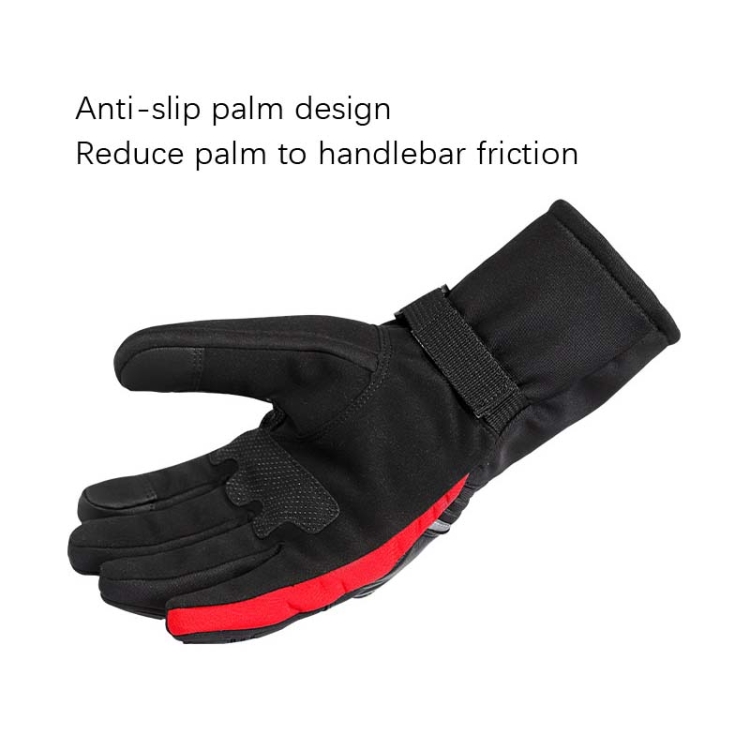 BSDDP RH-A0130 Outdoor Riding Warm Touch Screen Gloves, Size: M(Black) - B2