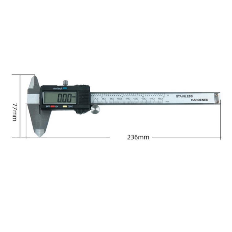 Professionnel Pieds à Coulisse Vernier Acier Inoxydable Caliper de