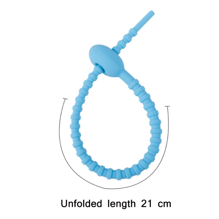 20 PCS Silicone Data Cable Storage Strap Cable Organizer(Grey) 20 PCS Silicone Data Cable Storage Strap Cable Organizer(Grey)