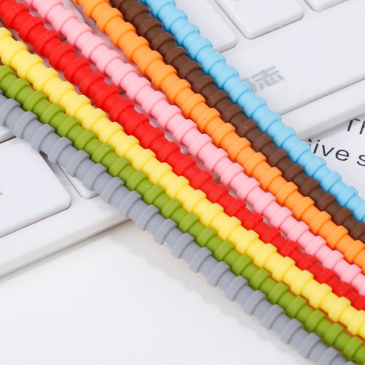 20 PCS Silicone Data Cable Storage Strap Cable Organizer(Grey) 20 PCS Silicone Data Cable Storage Strap Cable Organizer(Grey)