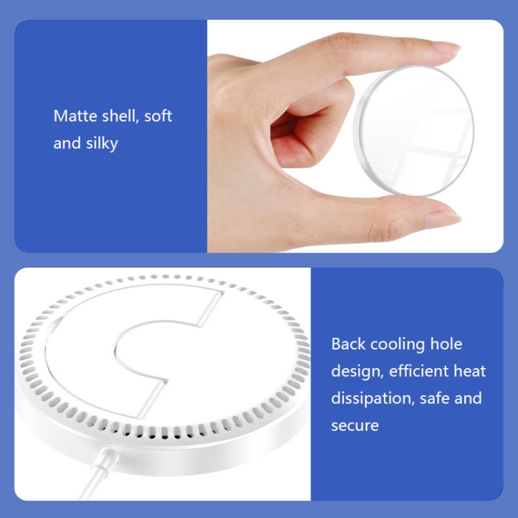 I12 15W Max Magnetic Folding Holder Wireless Charger(White) I12 15W Max Magnetic Folding Holder Wireless Charger(White)