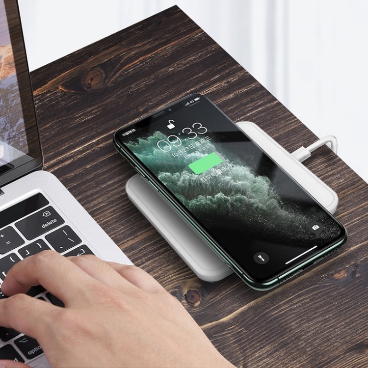 Mobile Phone Wireless Charger For Xiaomi Huawei Samsung iPhone Square 15W-White Mobile Phone Wireless Charger For Xiaomi Huawei Samsung iPhone Square 15W-White