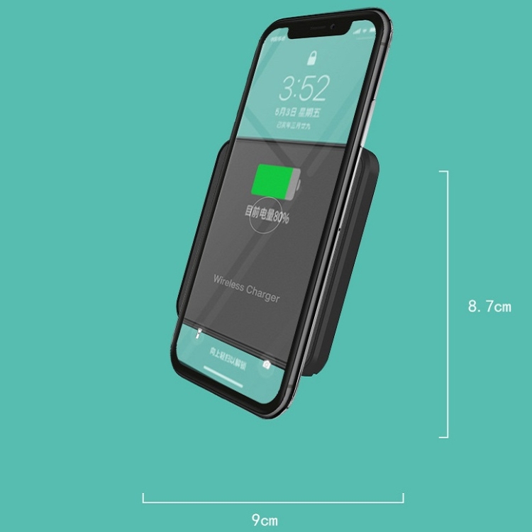 Mobile Phone Wireless Charger For Xiaomi Huawei Samsung iPhone Square 15W-White Mobile Phone Wireless Charger For Xiaomi Huawei Samsung iPhone Square 15W-White