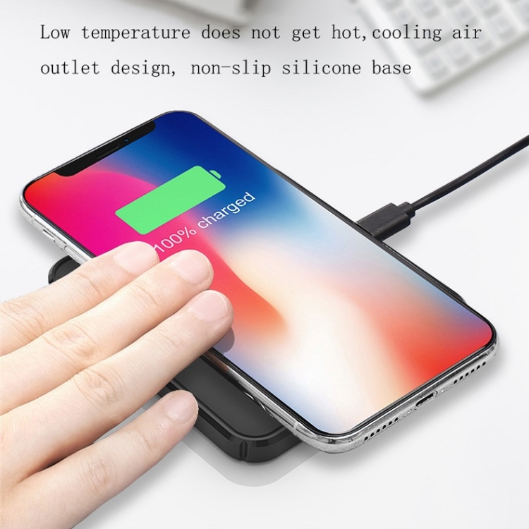 Mobile Phone Wireless Charger For Xiaomi Huawei Samsung iPhone Square 15W-White Mobile Phone Wireless Charger For Xiaomi Huawei Samsung iPhone Square 15W-White