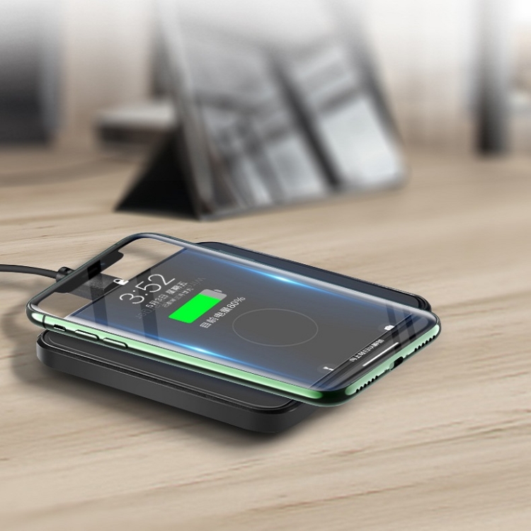 Mobile Phone Wireless Charger For Xiaomi Huawei Samsung iPhone Square 10W-Black Mobile Phone Wireless Charger For Xiaomi Huawei Samsung iPhone Square 10W-Black