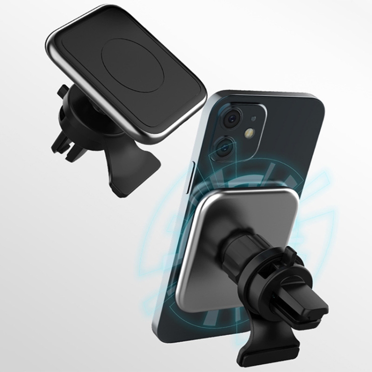 C03 Magnetic Wireless Phone Charger for Car Air Outlet(Black) C03 Magnetic Wireless Phone Charger for Car Air Outlet(Black)