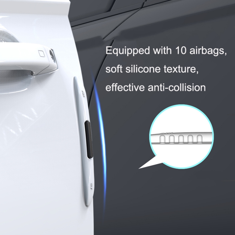 4 stücke Autotür Antistatische Silikon-Airbag Anti-Collision