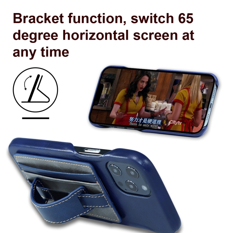 2 PCS Leather Phone Card Sleeve Back Sticker Wrist Pull Strap Holder(Blue) 2 PCS Leather Phone Card Sleeve Back Sticker Wrist Pull Strap Holder(Blue)