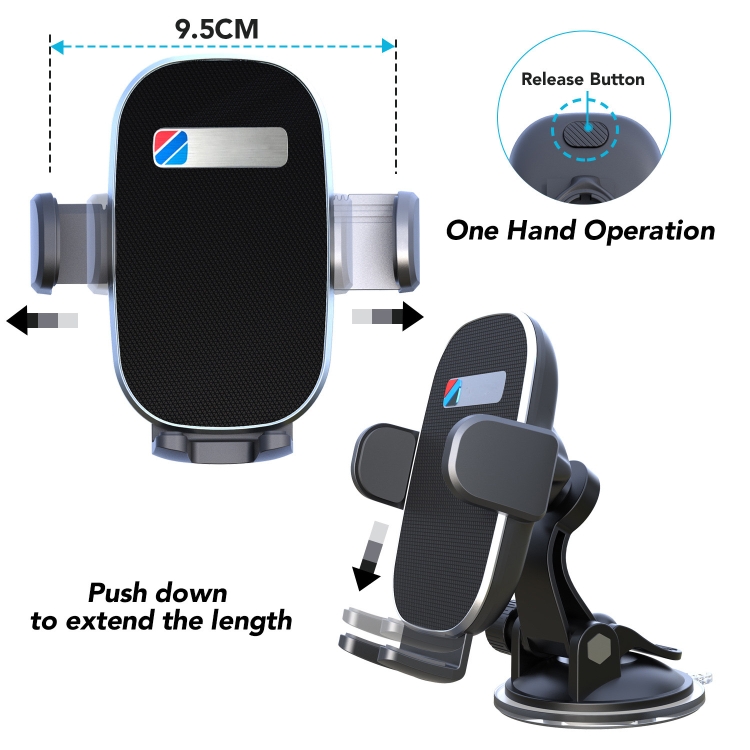 Car Navigation Rack Car Suction Cup Outlet Multi-Function Mobile Phone Frame(H6-S01 Black) Car Navigation Rack Car Suction Cup Outlet Multi-Function Mobile Phone Frame(H6-S01 Black)
