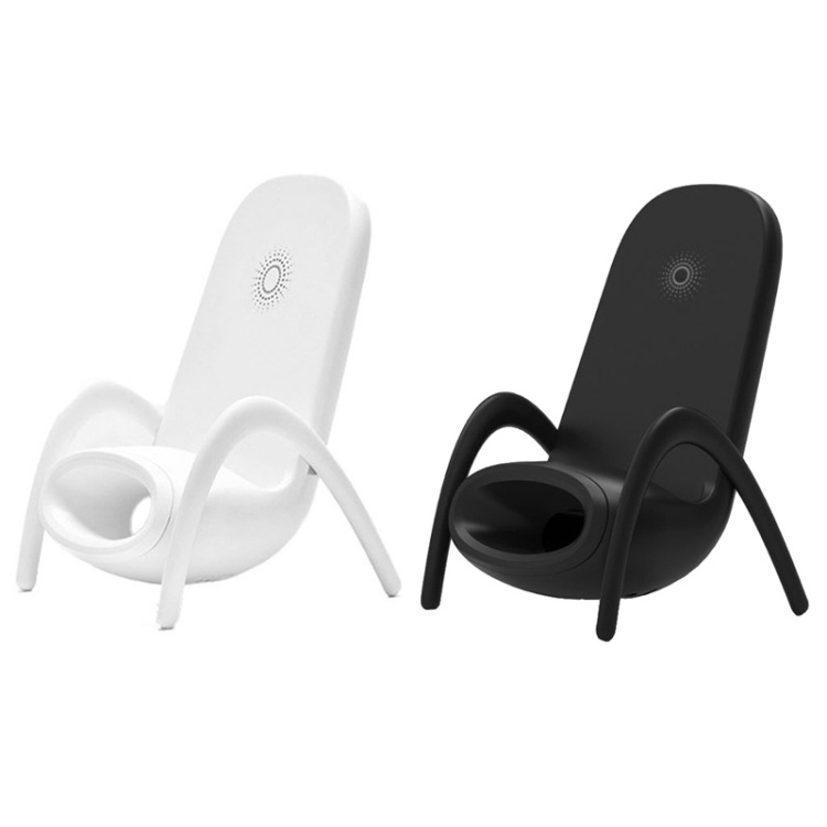 JP-wxc Chair Shape Wireless Charger with Amplifier Function(Black) JP-wxc Chair Shape Wireless Charger with Amplifier Function(Black)