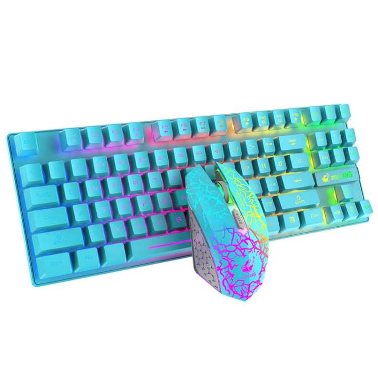 Ensemble clavier et souris sans fil lumineux Attack Shark T3RGB RGB (noir)