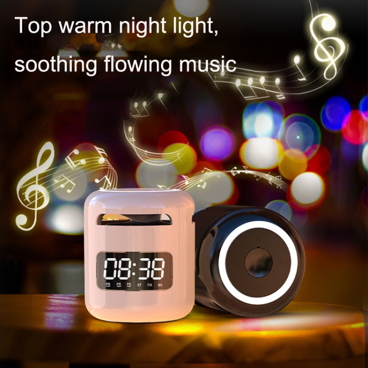 JM01 Mini Card Outdoor Portable Wireless Bluetooth Speaker Clock(Black) JM01 Mini Card Outdoor Portable Wireless Bluetooth Speaker Clock(Black)
