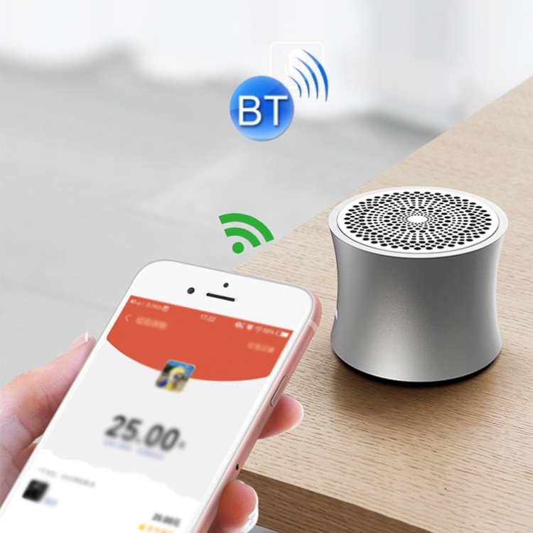QE803 Slender Waist Mini Bluetooth Speaker with Double Click Camera Function(Black) QE803 Slender Waist Mini Bluetooth Speaker with Double Click Camera Function(Black)