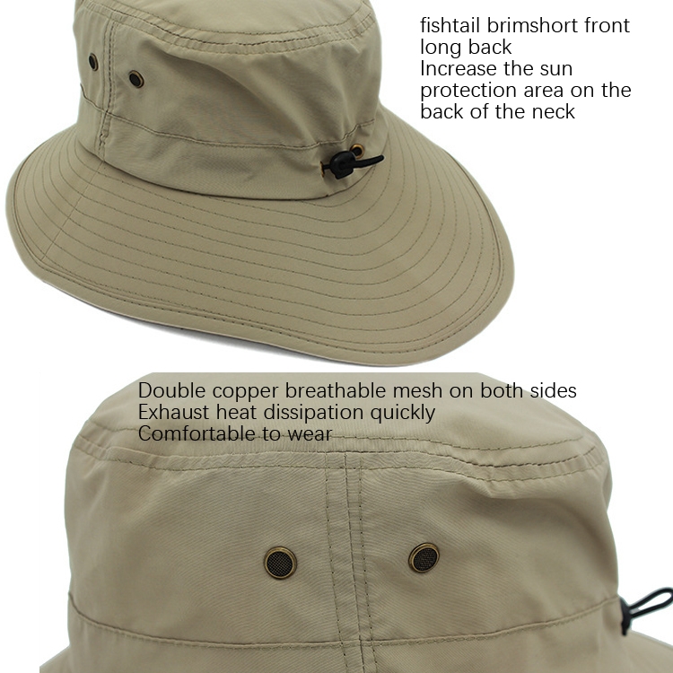 outfly Outdoor Breathable Fisherman Cap Lengthening Fish Tail Hiking Sunshade  Cap(Red)