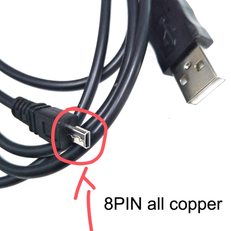 8PIN USB PC Data SYNC Cable Cord For Panasonic Lumix CAMERA