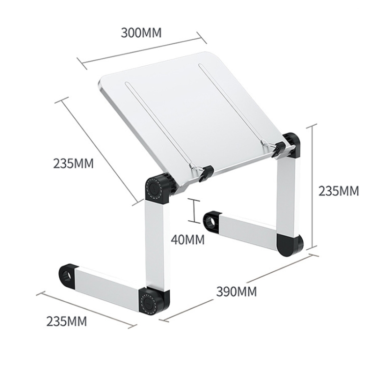 L03 Regolabile Reading Reading Rack Book Supporto per laptop Stand