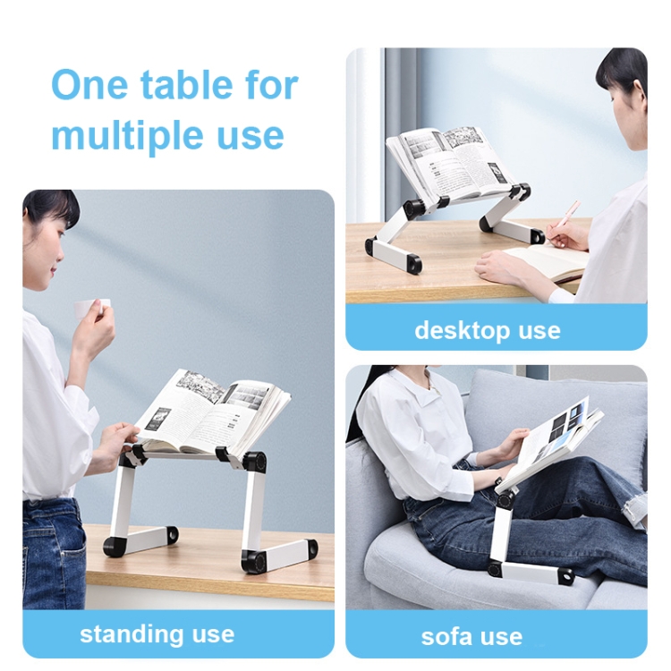 L03 Adjustable Lifting Reading Rack Book Holder Laptop Stand,Style
