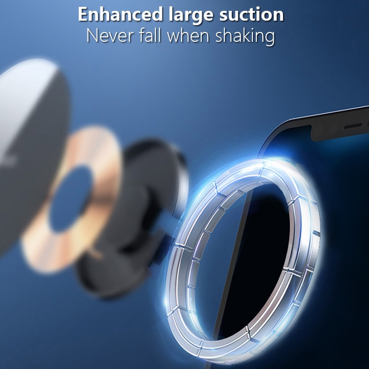 15W Magnetic Wireless Charge Bracket Applicable For IPhone 12/13, Shape: Aluminum Alloy(Black) 15W Magnetic Wireless Charge Bracket Applicable For IPhone 12/13, Shape: Aluminum Alloy(Black)