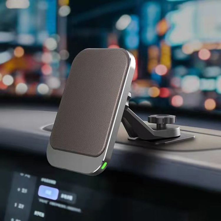 15W Magnetic Wireless Charge Bracket Applicable For IPhone 12/13, Shape: Aluminum Alloy(Black) 15W Magnetic Wireless Charge Bracket Applicable For IPhone 12/13, Shape: Aluminum Alloy(Black)